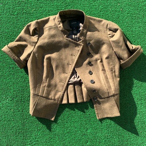 J Crew Cropped Jacket